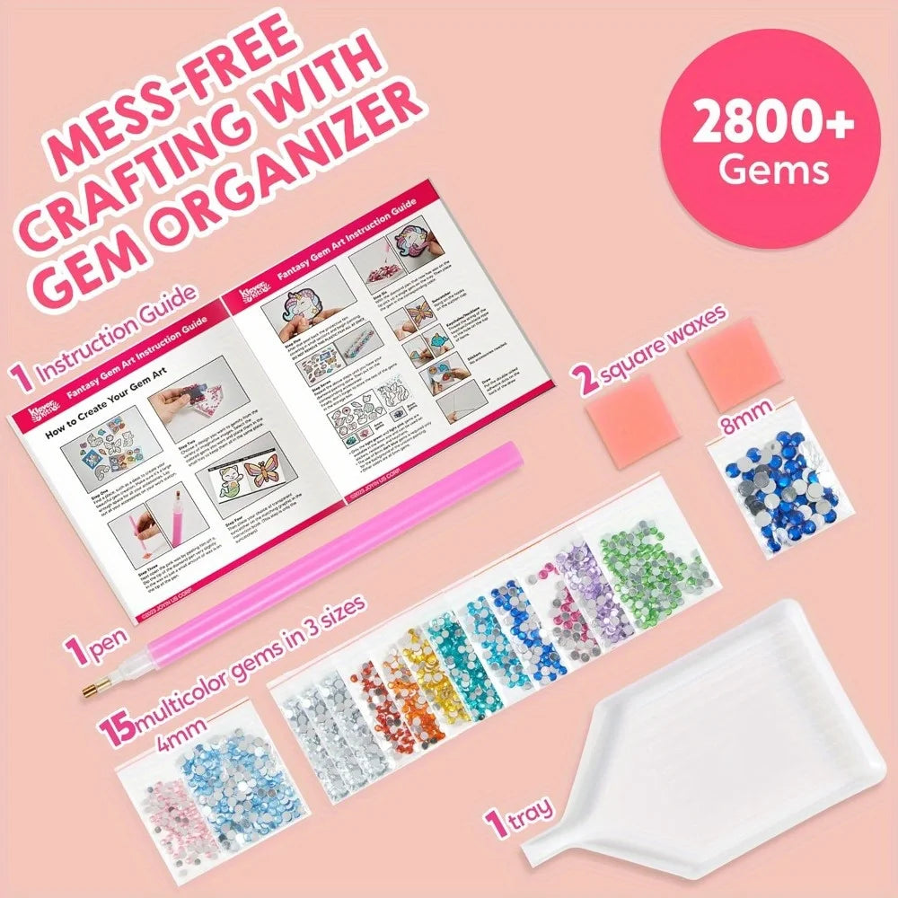 Joyfy 5D Diamond Gem Painting Art Craft Kit For Kids