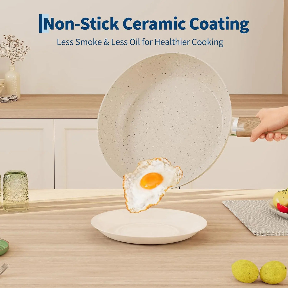 TWISTER.CK Ceramic Nonstick Induction Cookware Set With Utensils