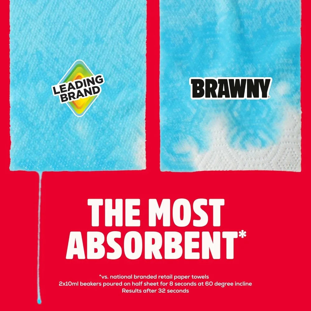 3 Ply Paper Towels Triple Roll Absorbent And Durable