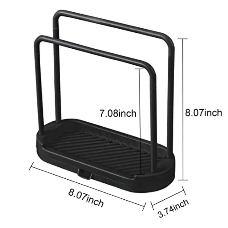 Stainless Steel Kitchen Sink Rack Organizer For Sponge And Dish Cloth