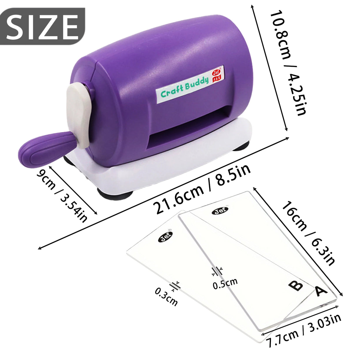 Manual Die Cutting And Embossing Machine For Scrapbooking and Crafts
