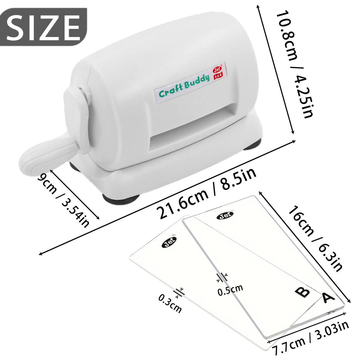 Manual Die Cutting And Embossing Machine For Scrapbooking and Crafts