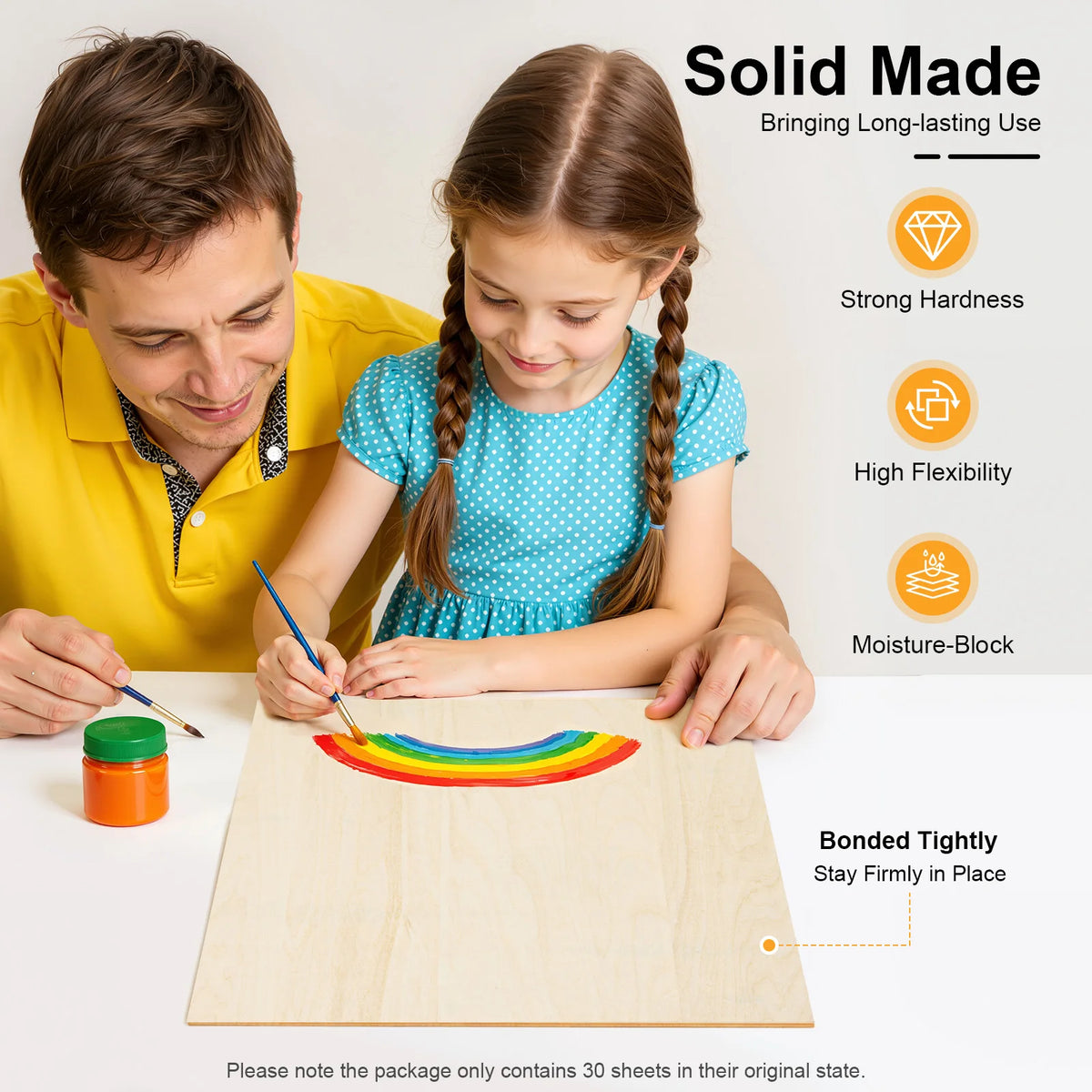 Basswood DIY Craft Sheets for Home Decor and Furniture Projects