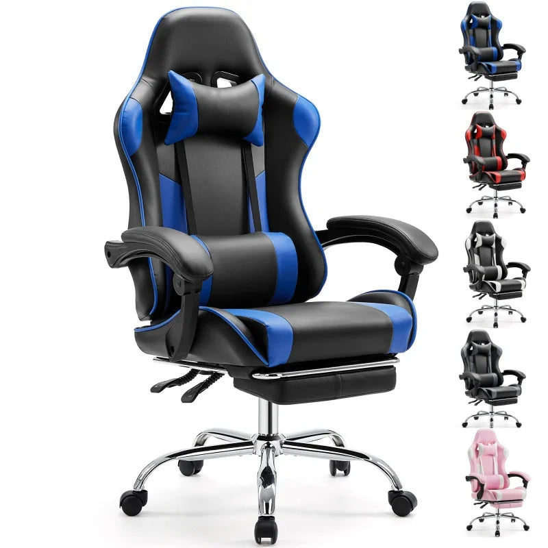JHK Ergonomic Racing Gaming Chair Adjustable Height Lumbar Support