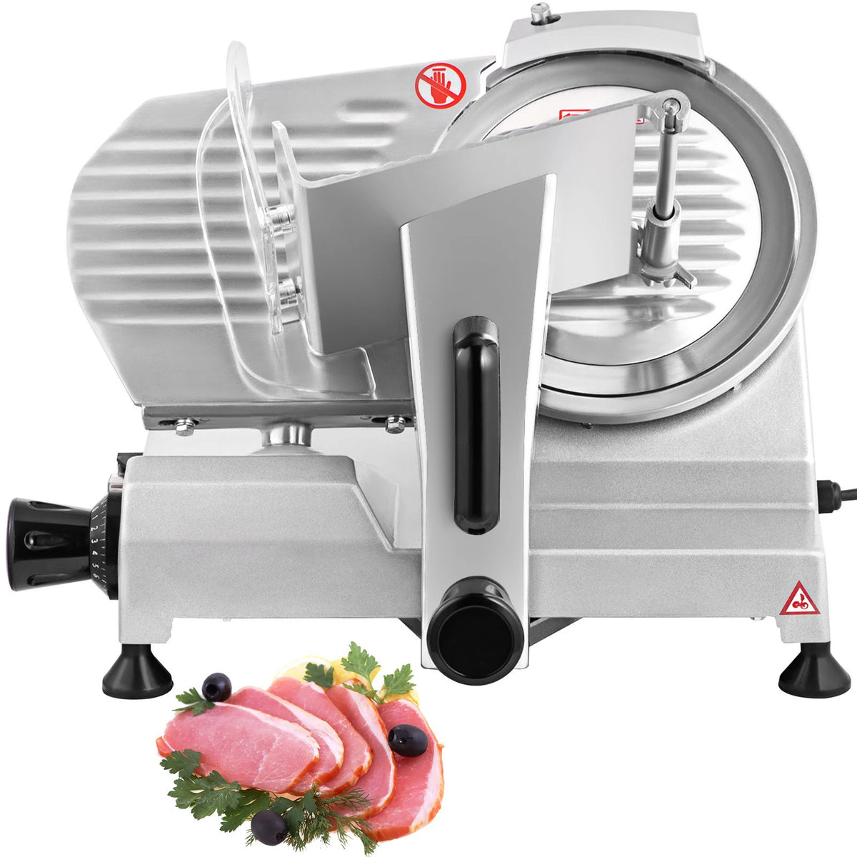 Succebuy Adjustable Electric Meat Slicer With Carbon Steel Blade