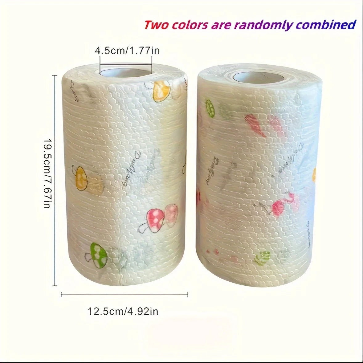 Absorbent Thickened Kitchen Paper Dishcloths for Wet and Dry Cleaning