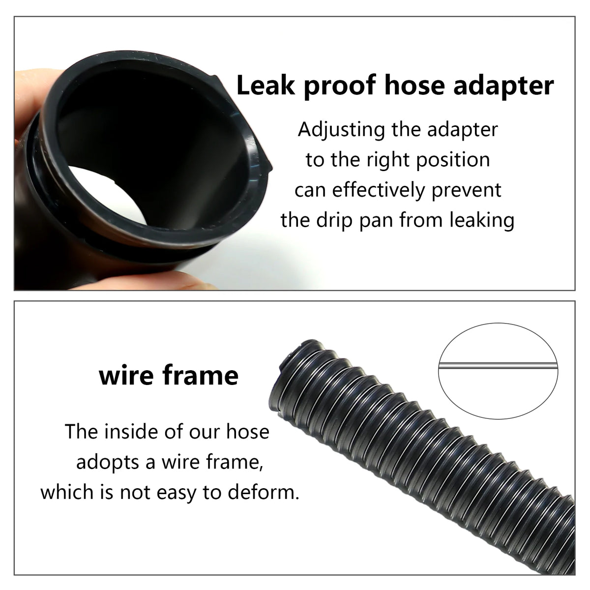Outdoor Drain Catch Basin Kit With Grate Flexible Corrugated Pipe