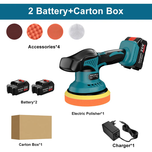 Yeartop Cordless Digital Display Car Polisher And Waxing Machine