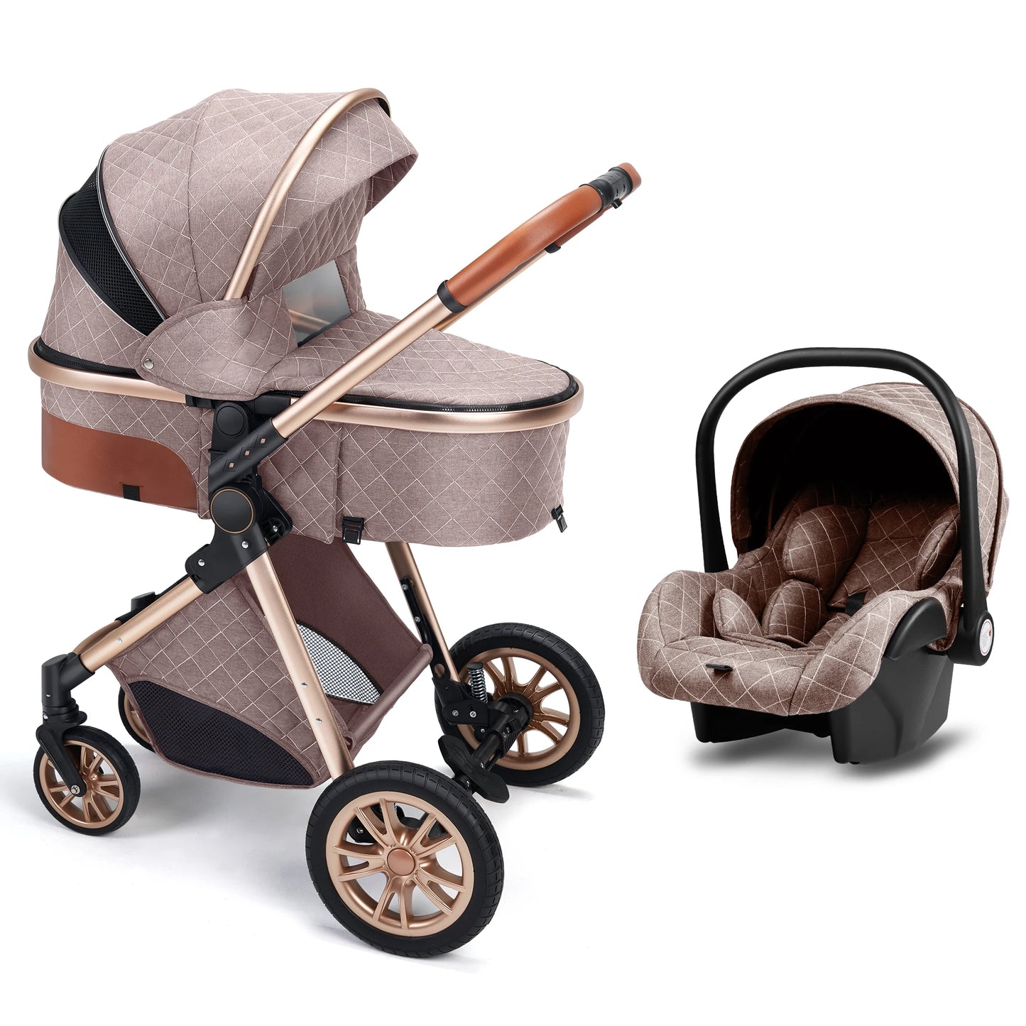 B.Childhood Premium Reversible High Landscape Baby Stroller