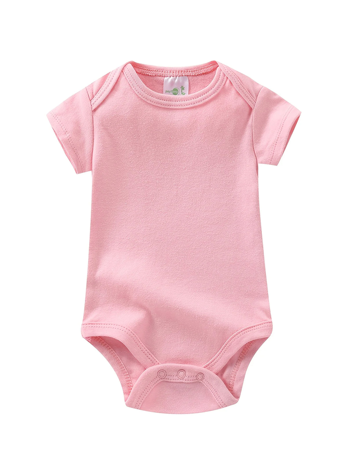 Premium Cotton Blend Baby Girl Short Sleeve Bodysuit Set