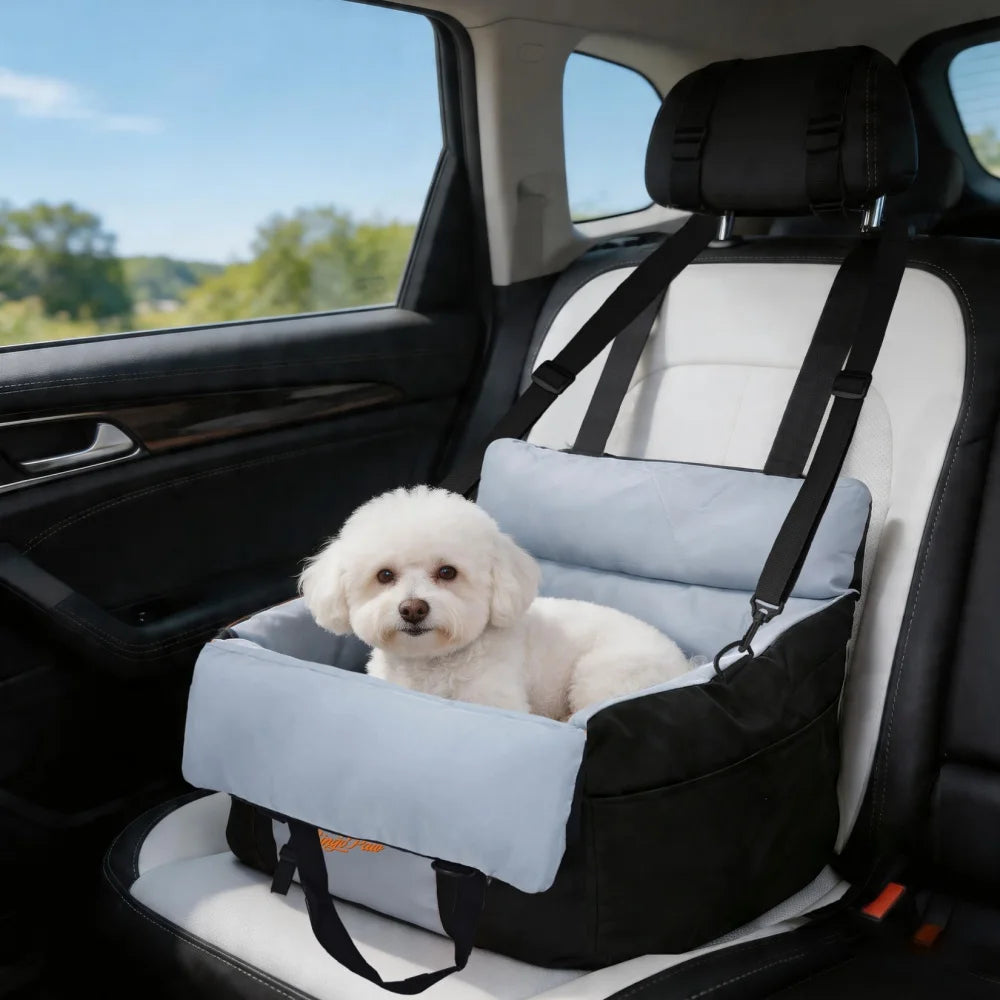 Borwart Portable Dog Car Seat Pet Booster Travel