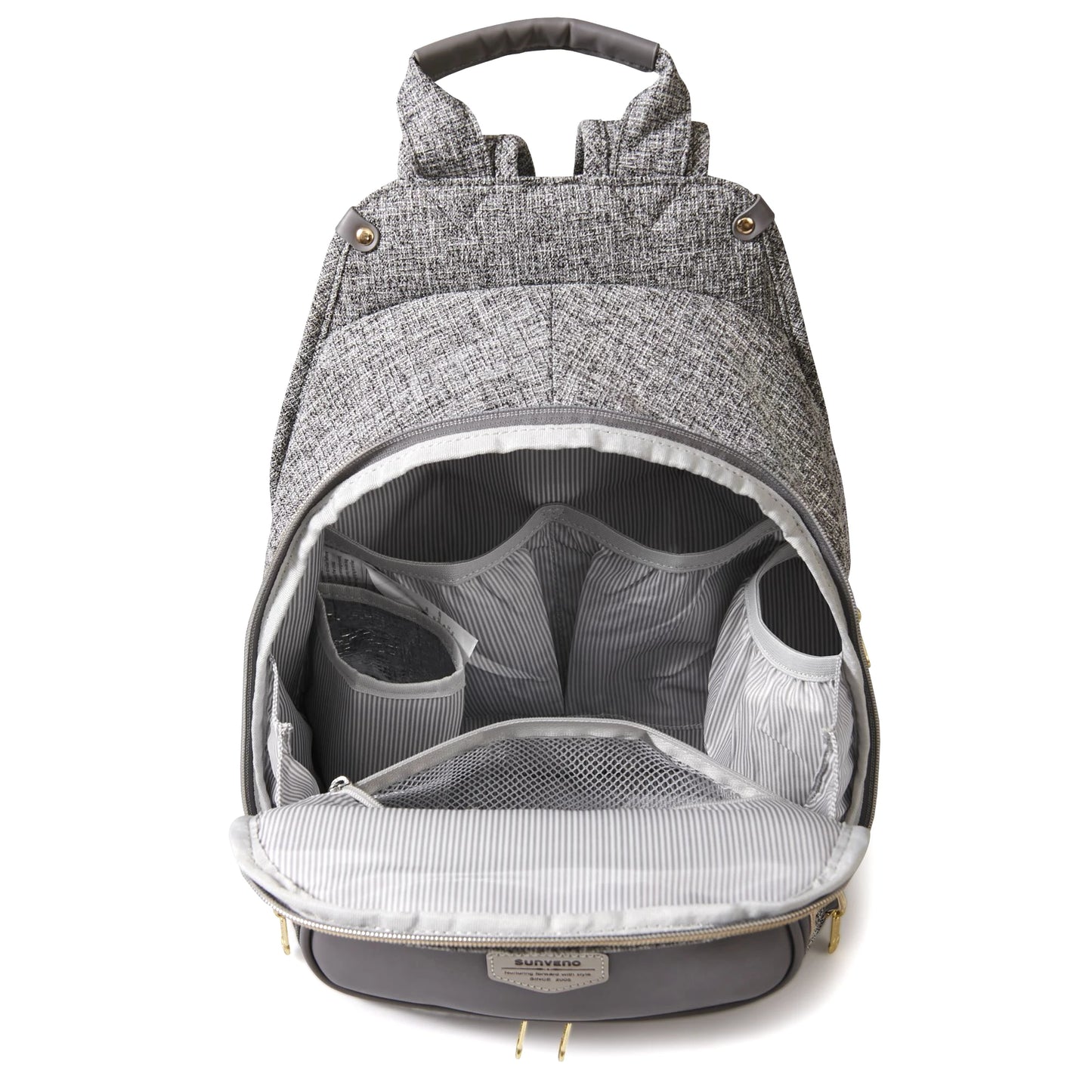 Sunveno Diaper Bag Backpack For Moms And Baby Care Essentials