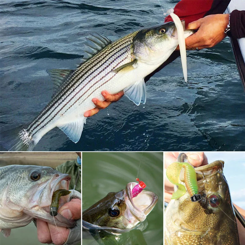 Ned Rig Barbed Jig Hooks For Soft Plastic Fishing Lures