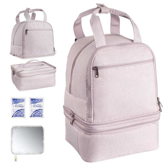 SucceBuy Portable Breast Pump Backpack And Storage Case