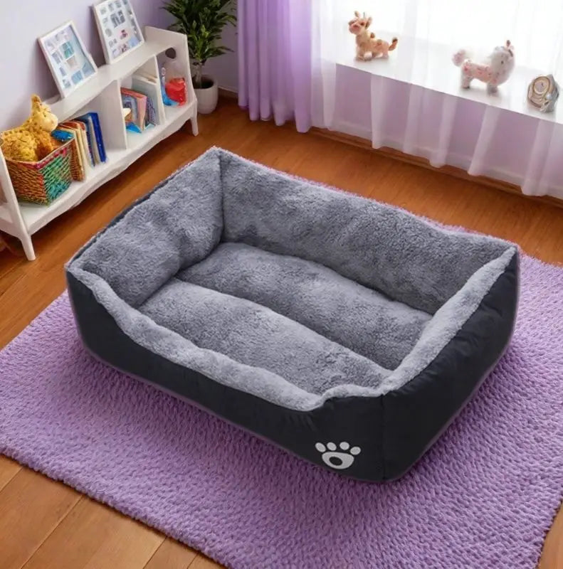 Lapladog Plush Dog Bed Non-Slip Bite Resistant