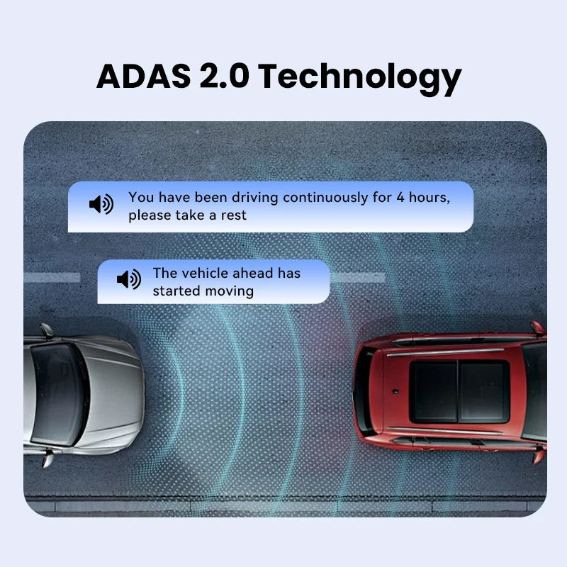 DDPAI Z50 Pro 4K Dash Camera Front And Rear Recording