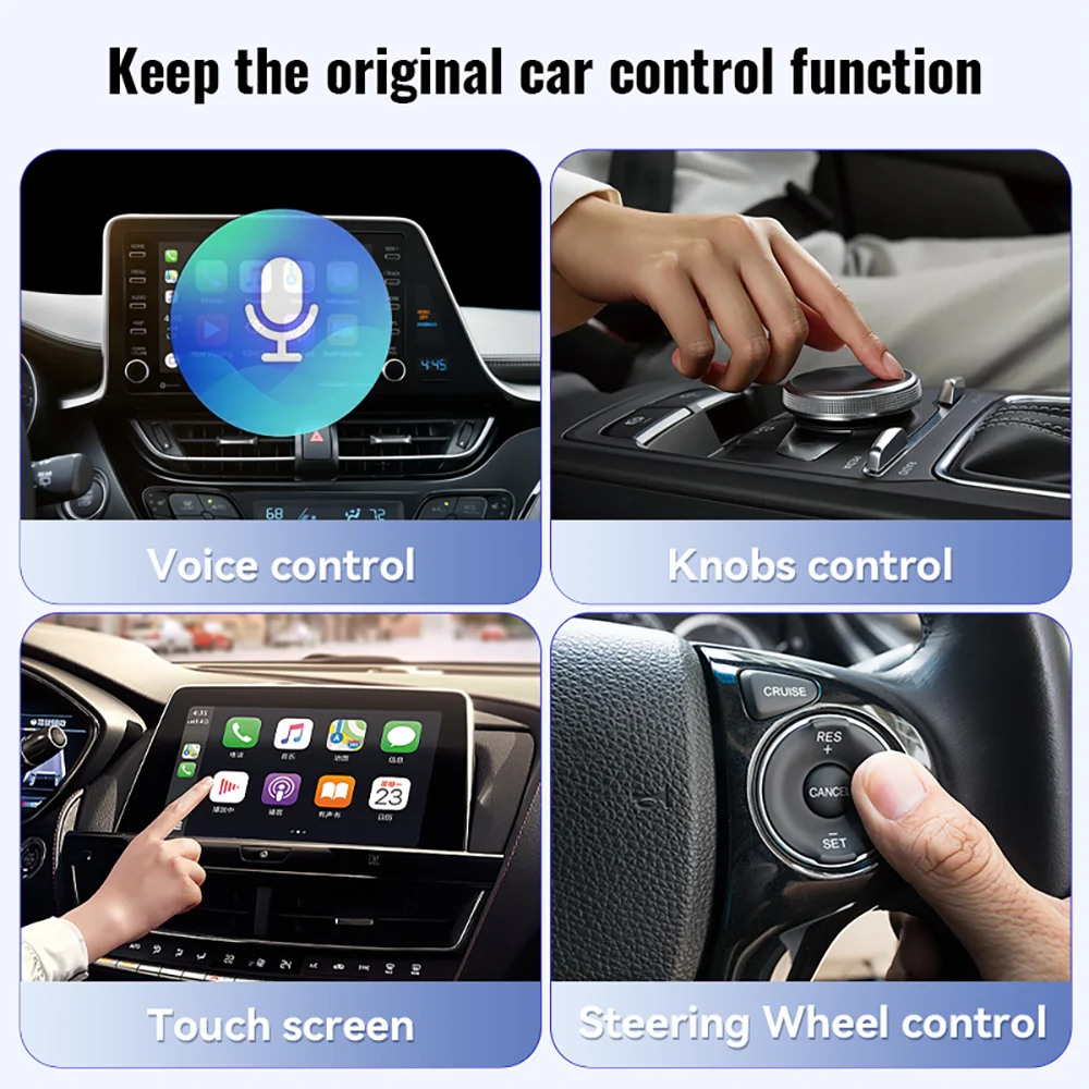 Xuda Wireless Carplay Android Auto Adapter Dongle For Cars