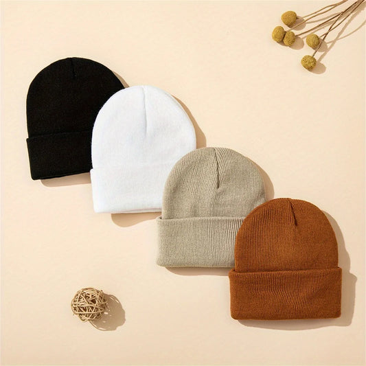 Baby Knit Cuffed Beanie Hat for Boys Girls Winter Warm