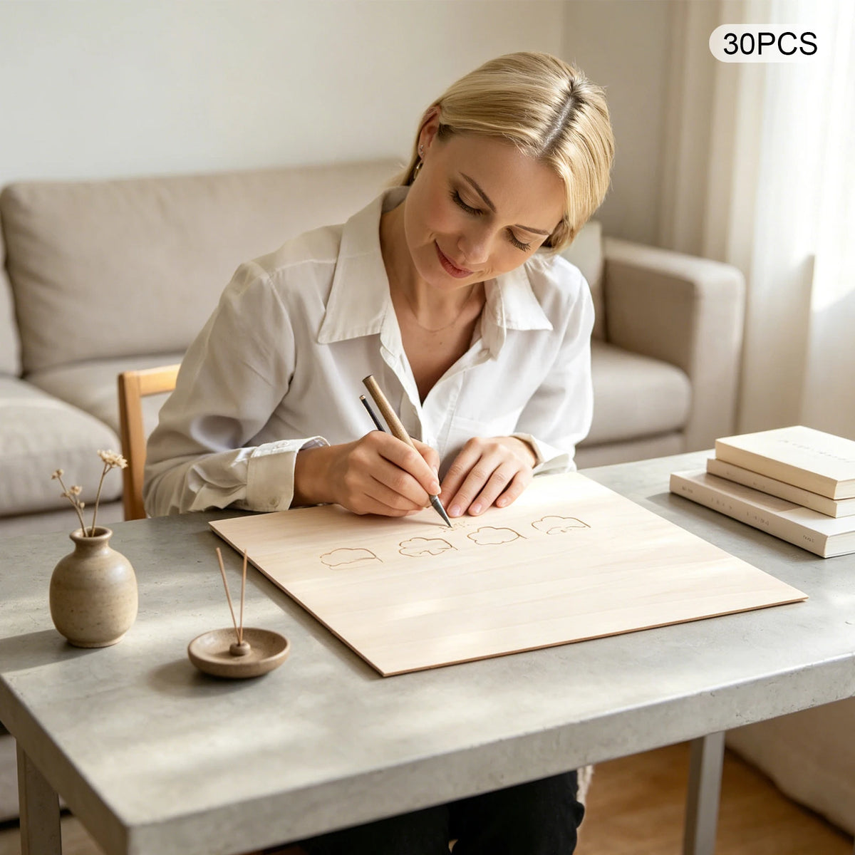 Basswood DIY Craft Sheets for Home Decor and Furniture Projects