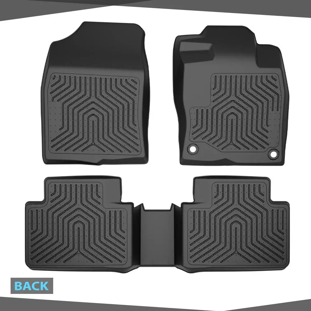 Premium Honda Civic Floor Mats Featuring Anti Slip Texture
