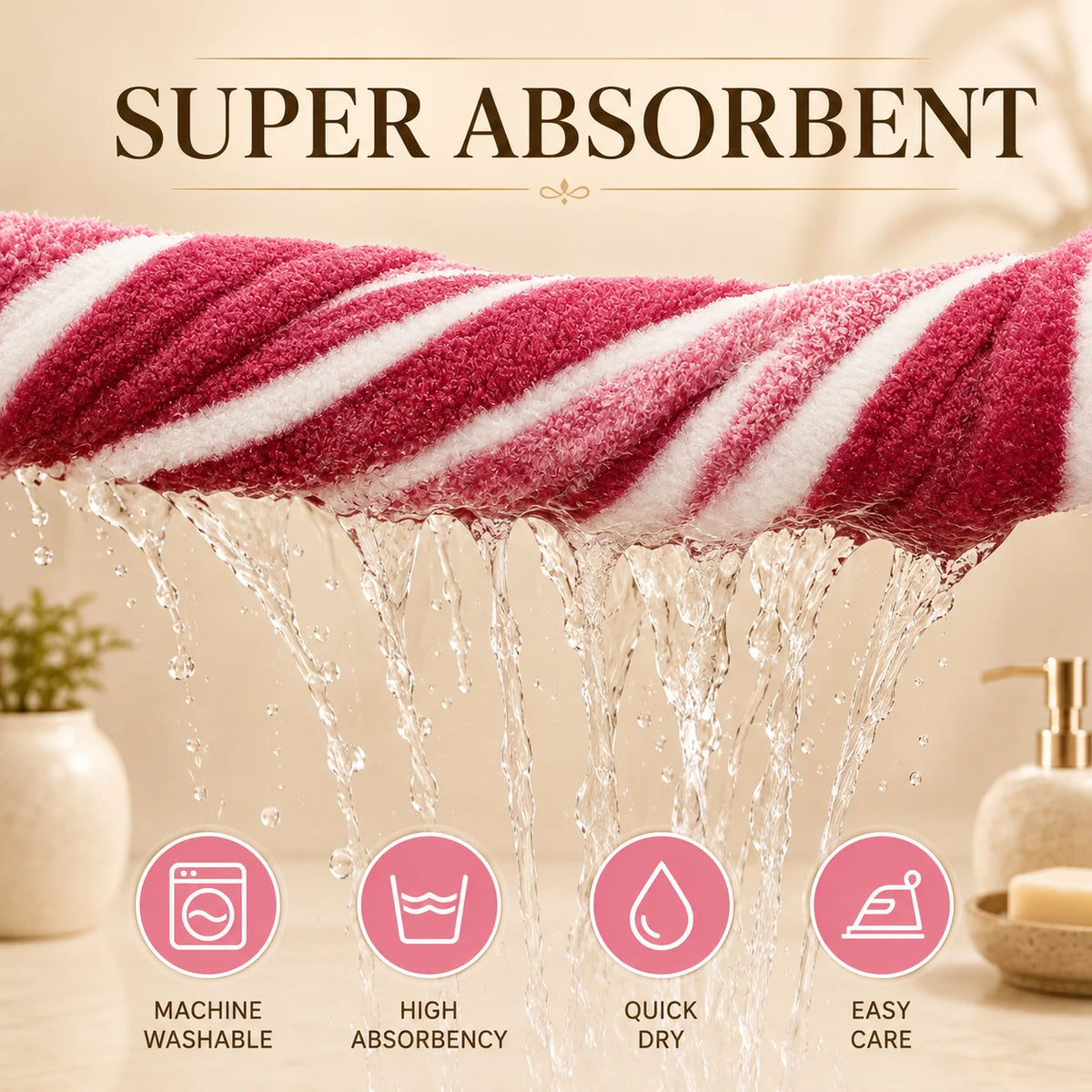 Ultra Absorbent Lint Free Premium Towel Set