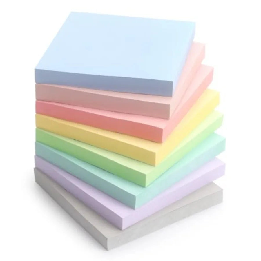 Self Stick Notes Adhesive Memo Pads for Office Home Use