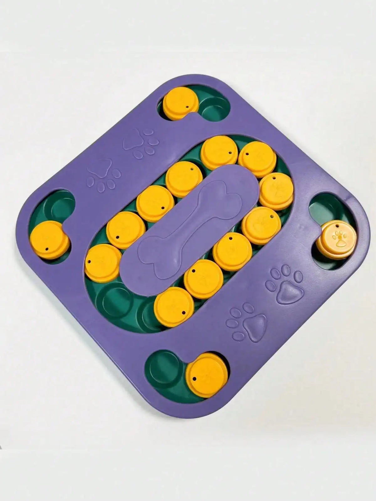 Interactive Pet Puzzle Slow Feeder Treat Dispenser Bowl