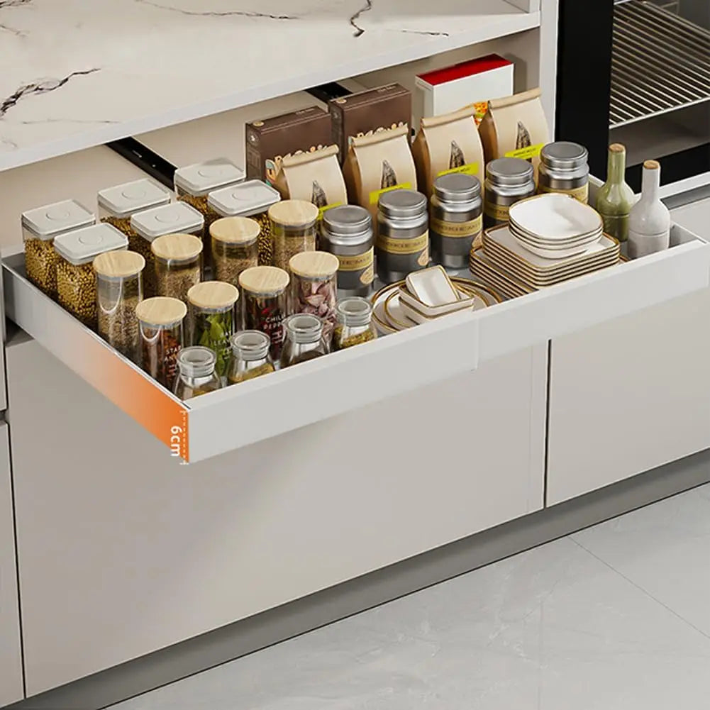 Garvee Heavy Duty Expandable Slide Out Pantry Cabinet Organizer