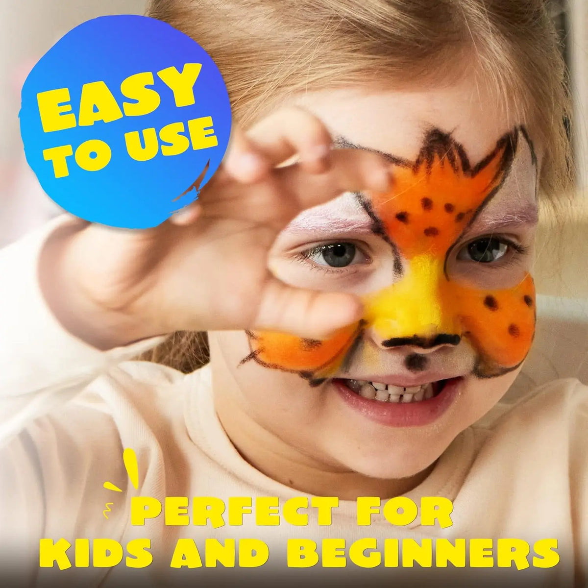 Joyfy 42 Piece Face and Body Paint Crayons Kit Party