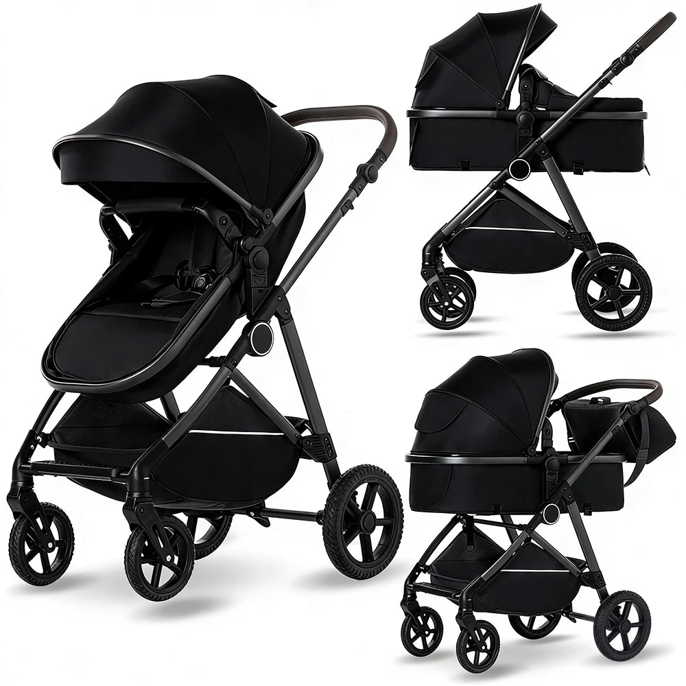 B.Childhood 2 In 1 Baby Stroller Foldable Infant Pram