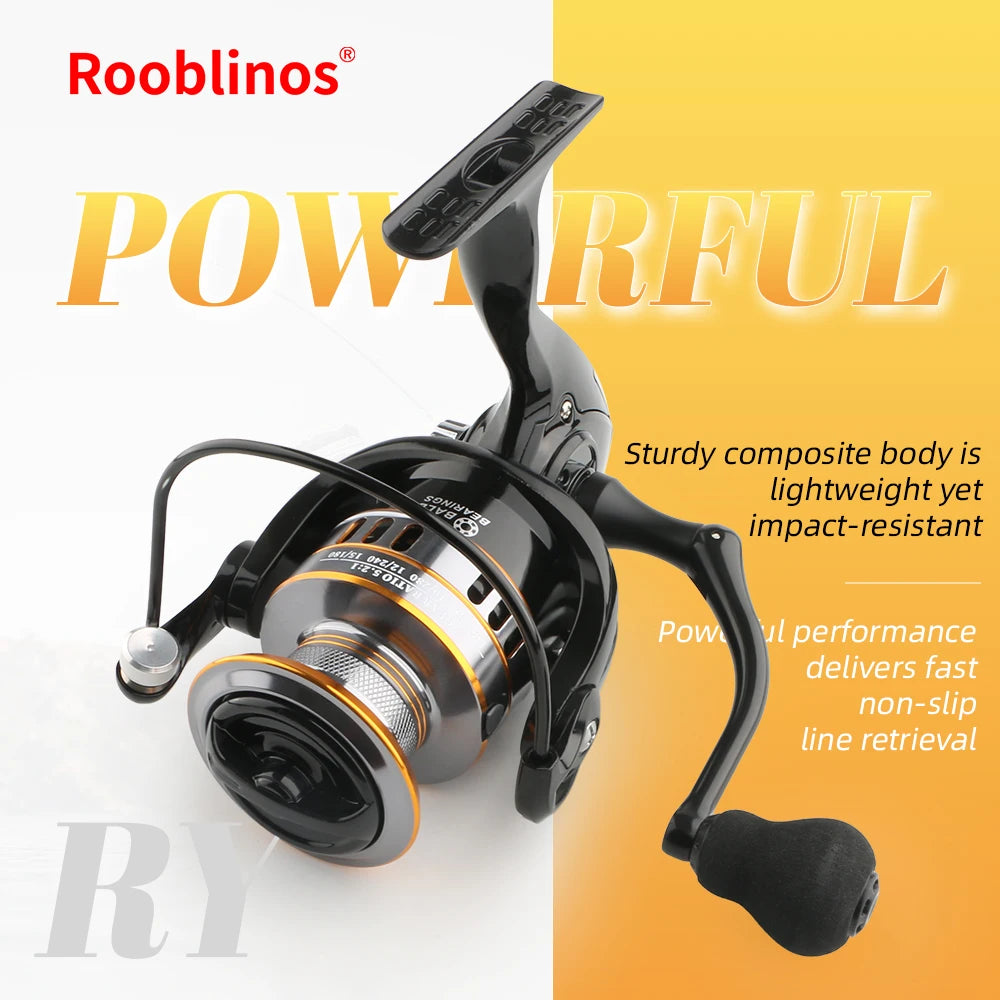 Rooblinos RY Lure Spinning Reel 5Point2To1 EVA Knob