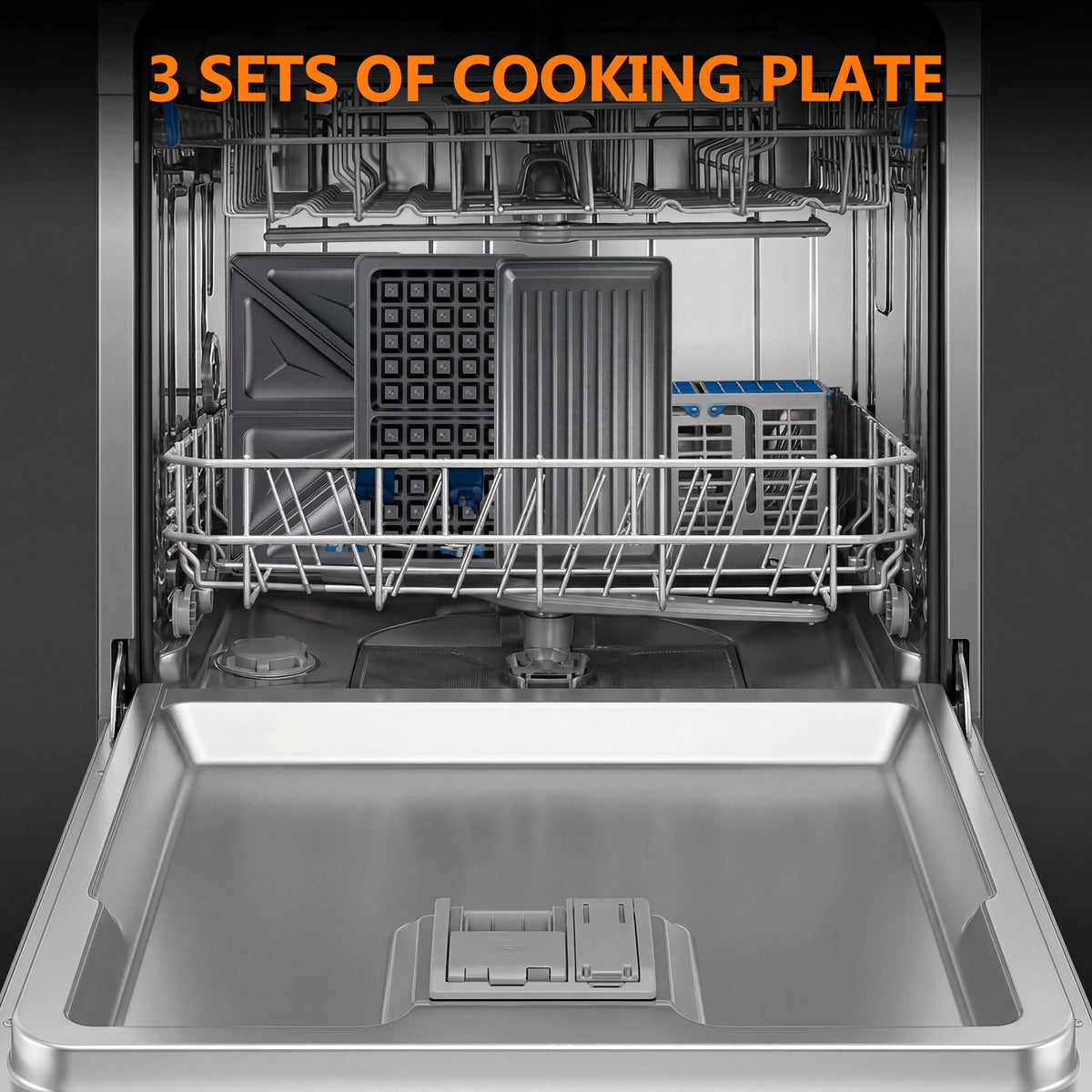 Cachoo Electric Grill Sandwich Press And Waffle Maker