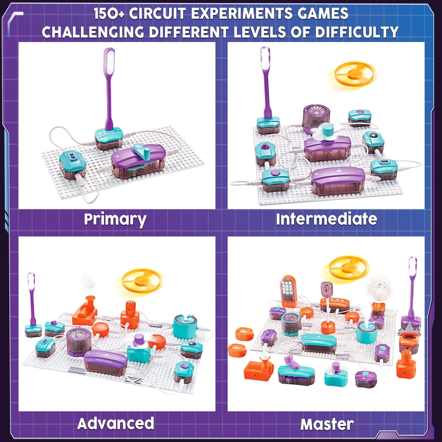 Vatos Educational Science Circuit DIY Electronics Kit For Kids