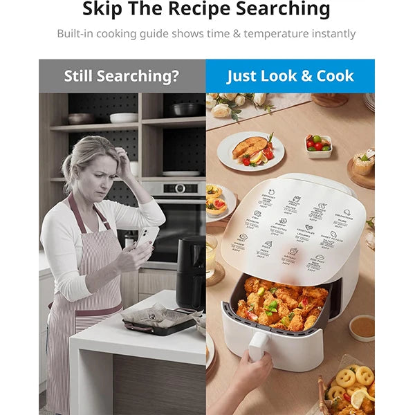 COMFEE' Air Fryer With 12 Presets And Nonstick Basket