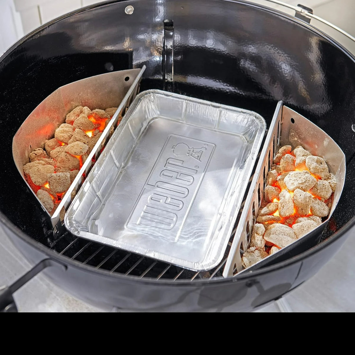 Disposable Aluminum Grill Drip Pans for Indirect Cooking and Drippings