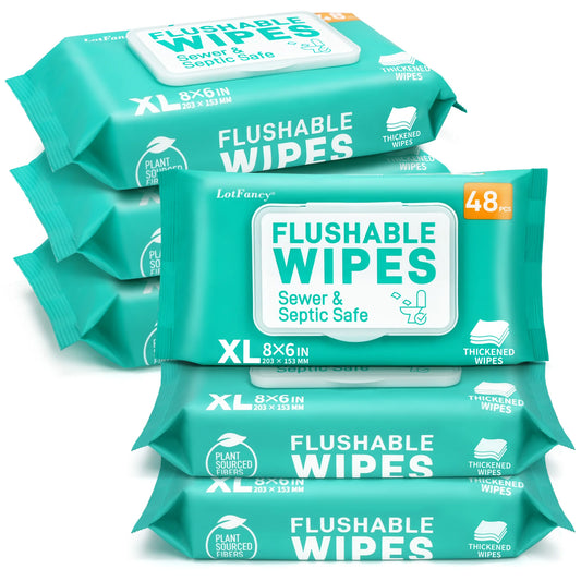 Flushable Thickened Wet Wipes for Home and Outdoor Use