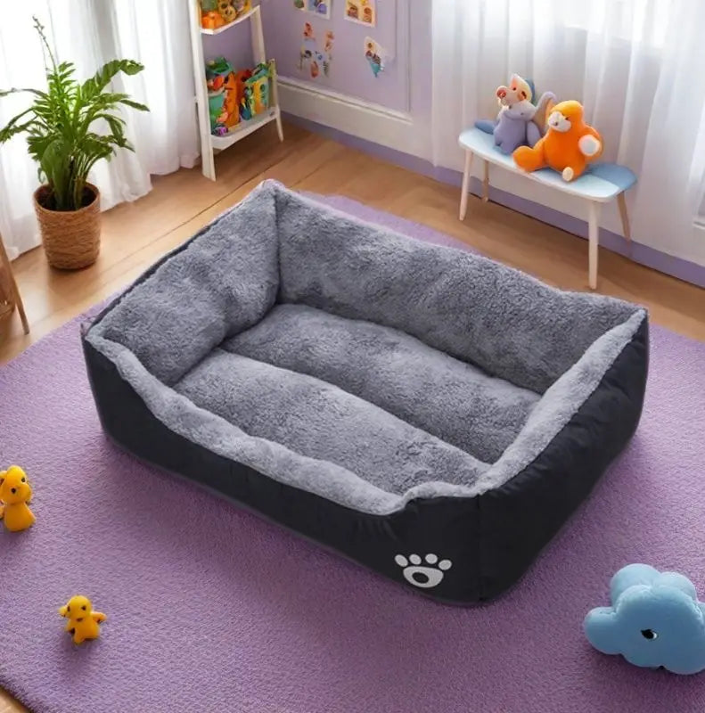 Lapladog Plush Dog Bed Non-Slip Bite Resistant