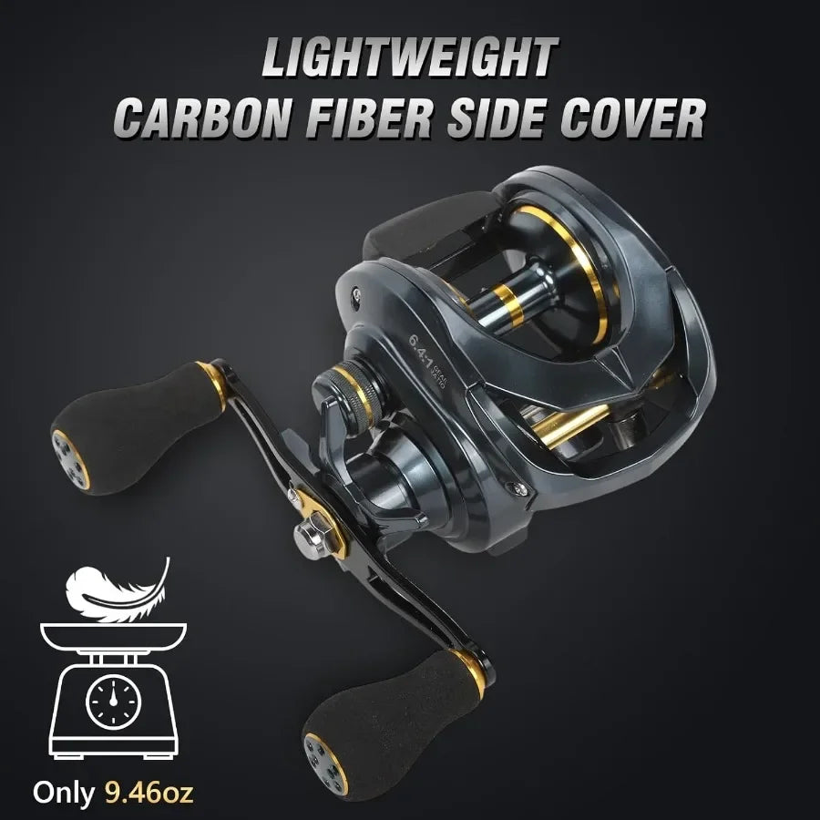 High Performance Baitcaster Fishing Reel For Freshwater Casting