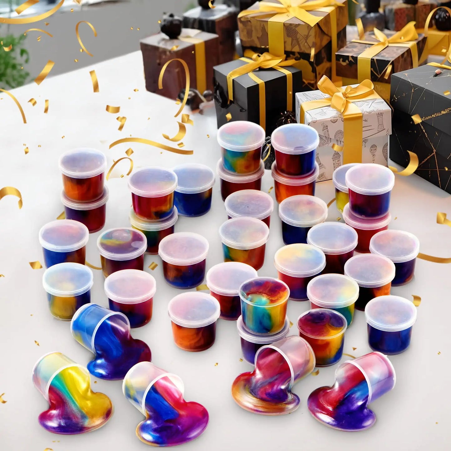 Joyfy Stretchy Slime Cups For Birthday Parties And Classroom Rewards