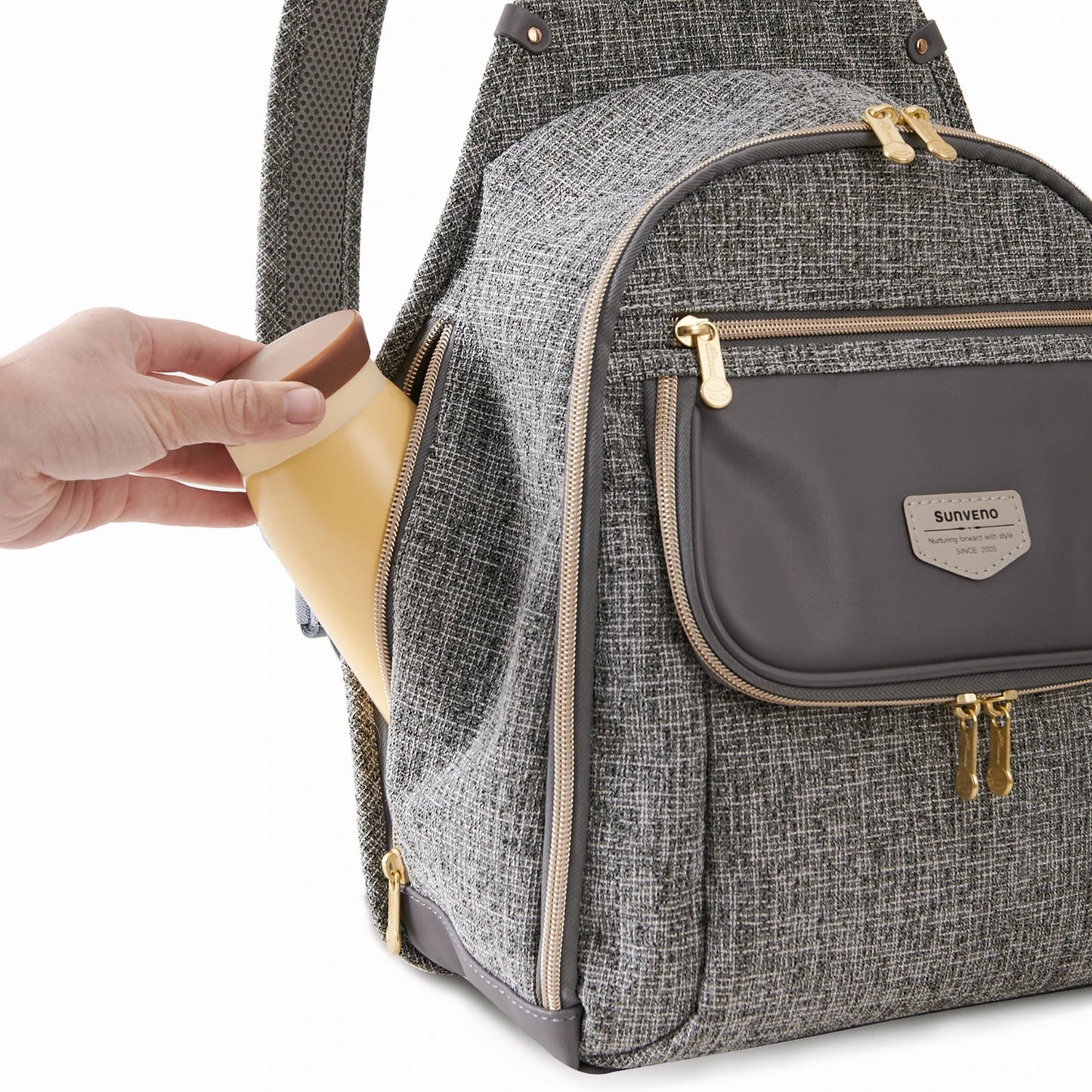 Sunveno Diaper Bag Backpack For Moms And Baby Care Essentials